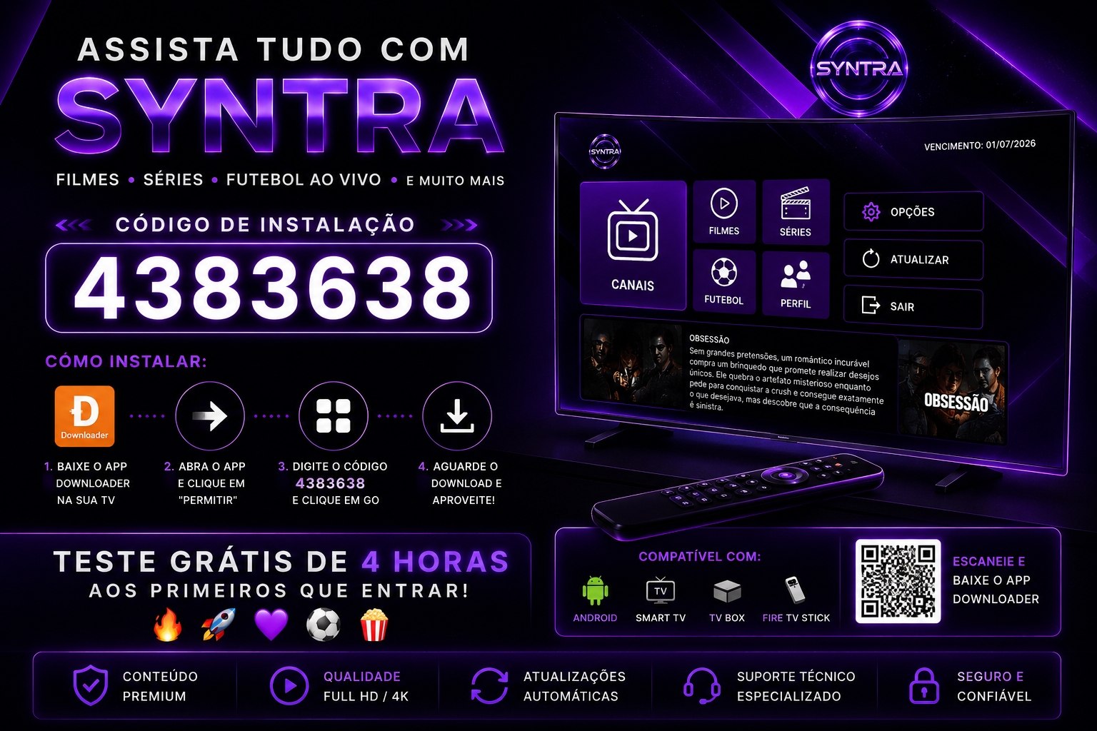🚀🔥 LANÇAMENTO OFICIAL — IBO SYNTRA® 6 TEMAS 🔥🚀